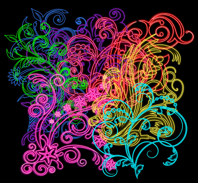 Цветной орнамент