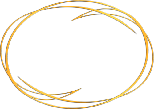 Овальная рамка