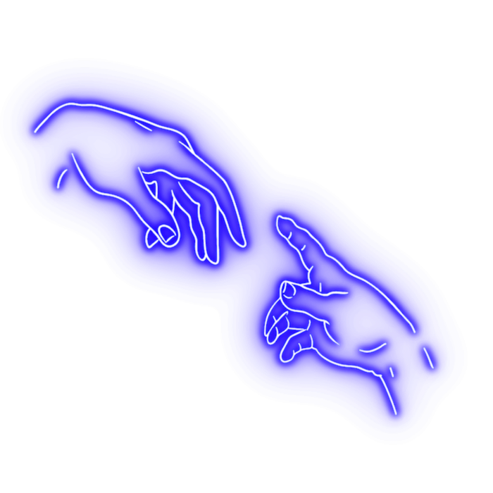 Неоновые Стикеры