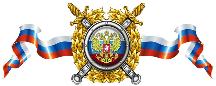 Герб МВД С флагом