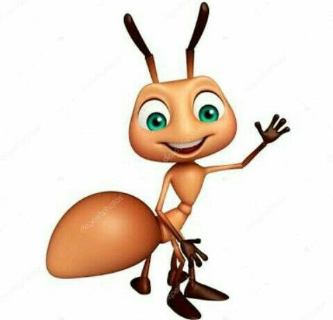 Муравей мультяшный