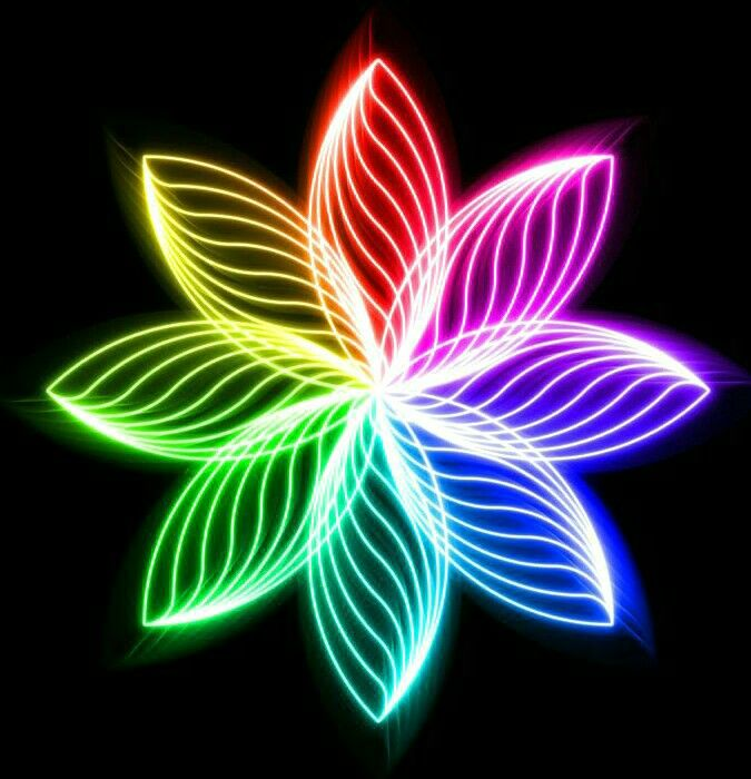 Неоновые узоры