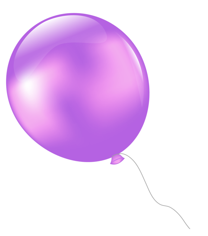 Шар сиреневый