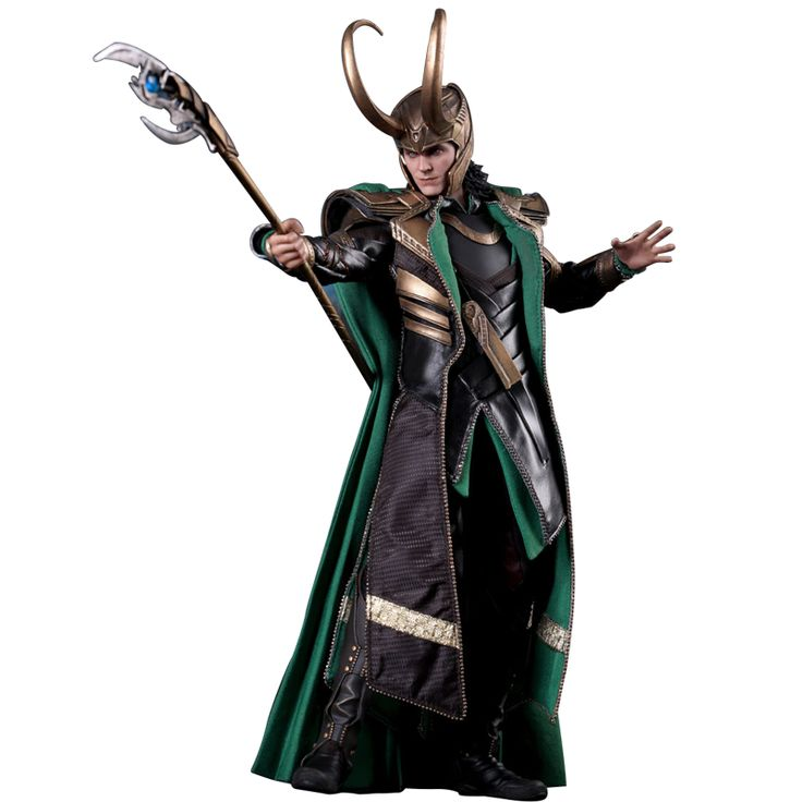 Локи Марвел на белом фоне