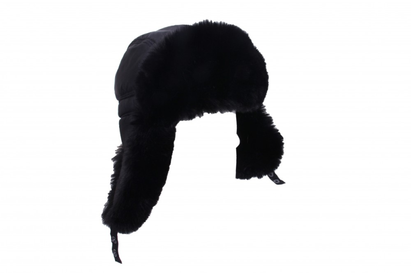 Шапка ушанка на прозрачном фоне