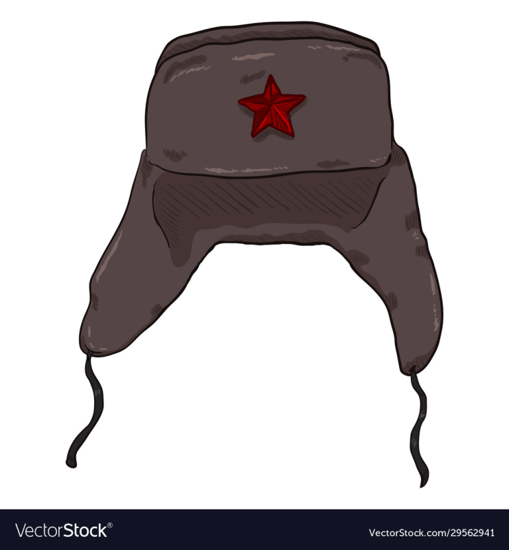Ушанка со звездой