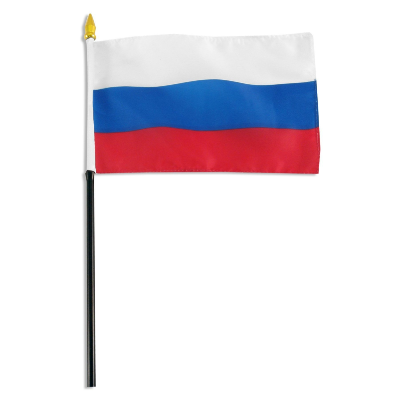 Флажок России на прозрачном фоне