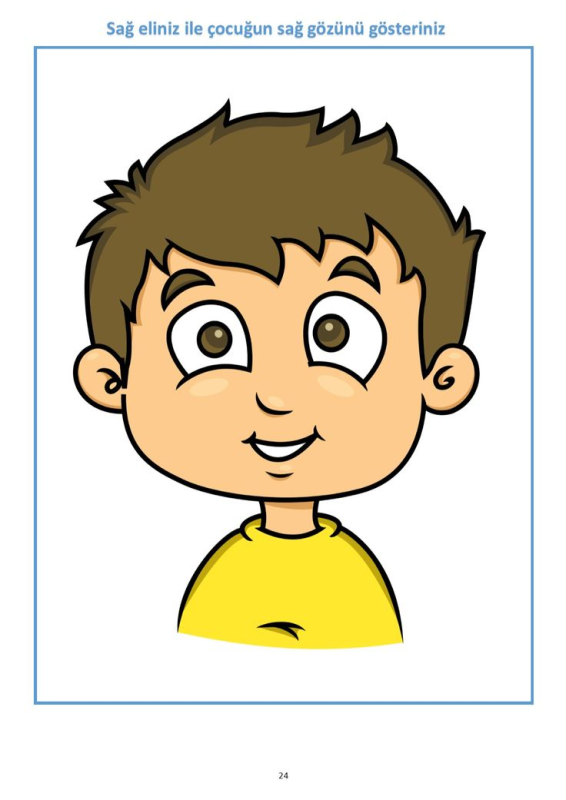 Лицо человека мультяшное