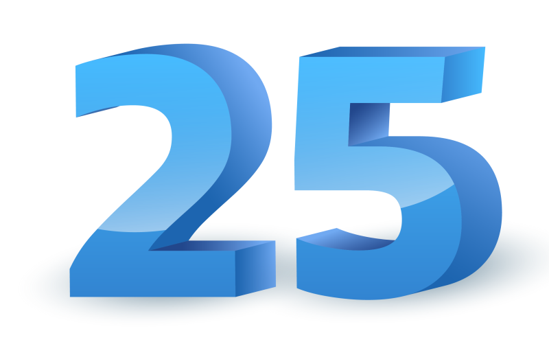 Цифры без фона