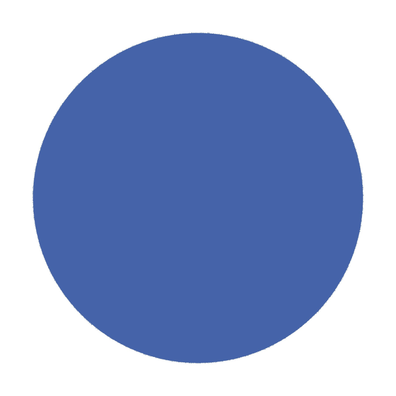 Голубой кружок