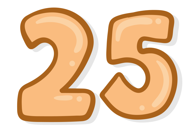 25 Число