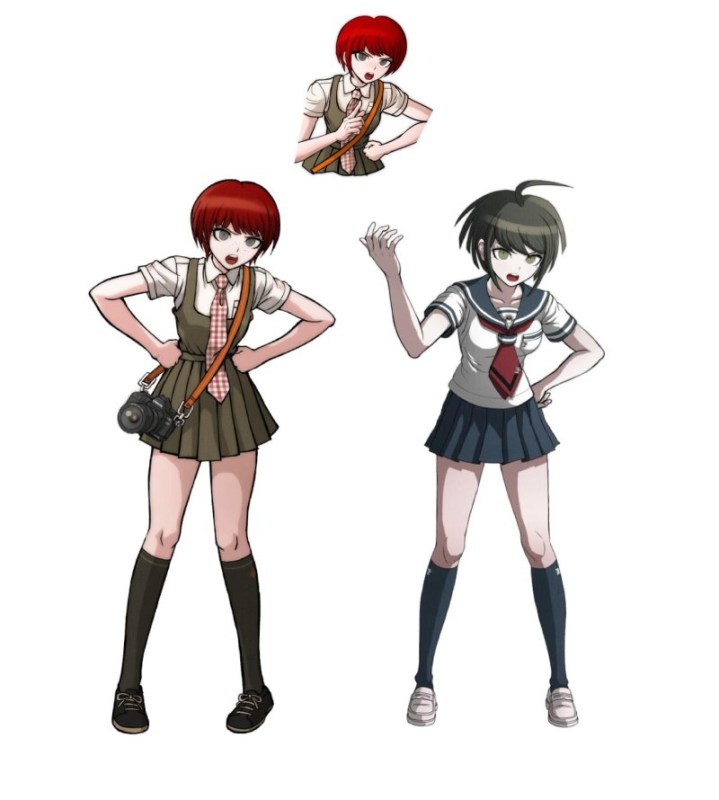 Махиру в полный рост Данганронпа