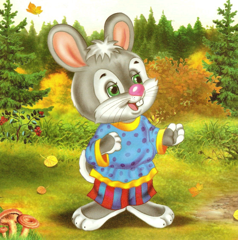 Герои сказки Теремок зайчик побегайчик