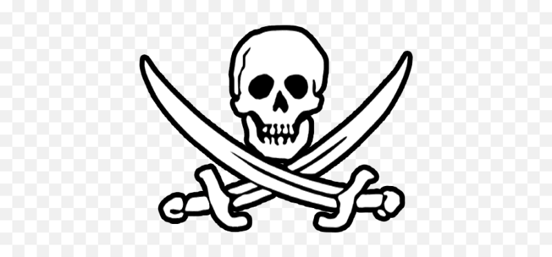 Пиратский череп для детей