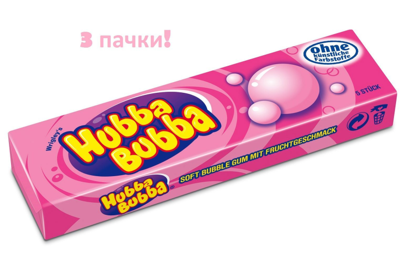 Жевательная резинка Hubba Bubba