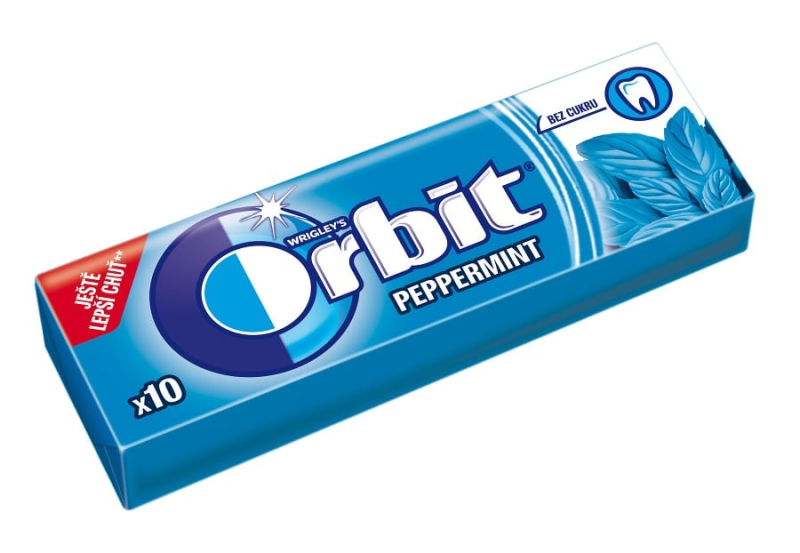 Жевательная резинка орбит винтерфреш 13,6г