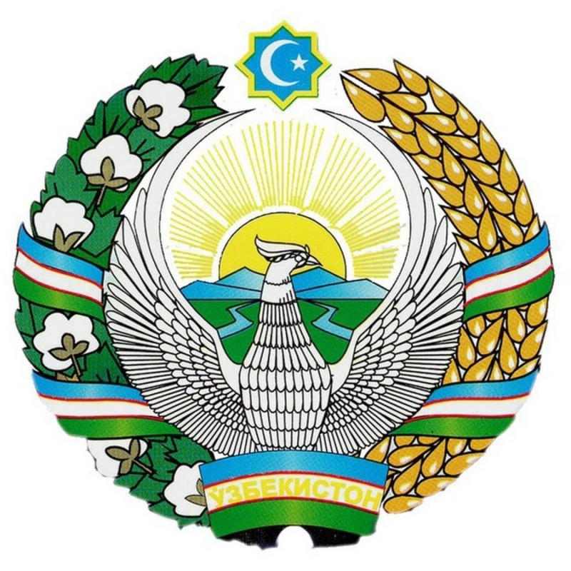 Герб и флаг Узбекистана