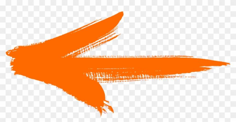 Стрелка на прозрачном фоне Векторная