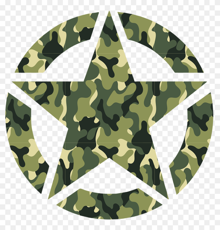 Наклейки в армейском стиле