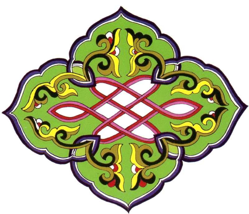 Бурятский молоточный орнамент