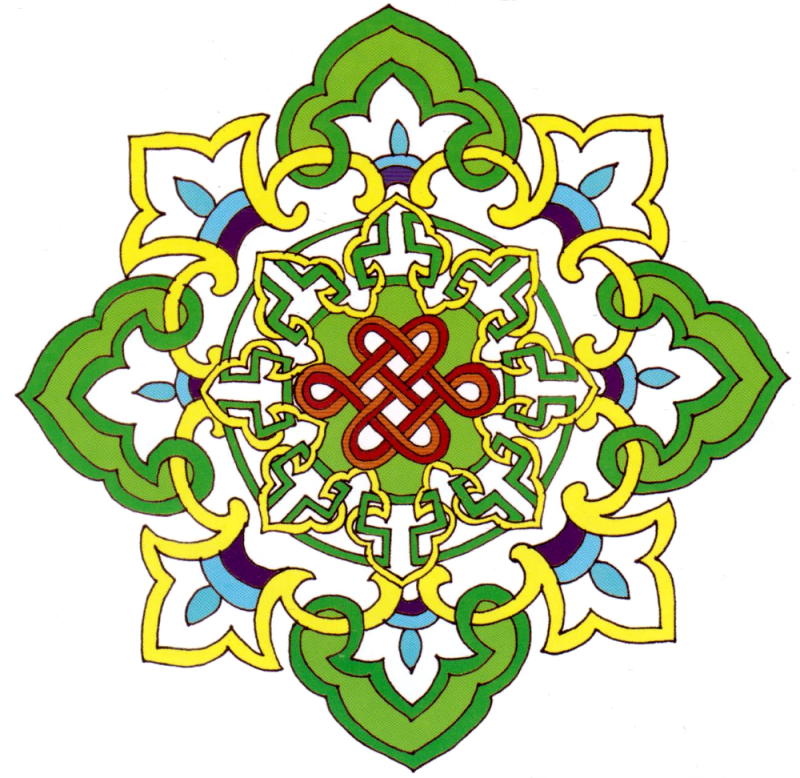 Калмыцкий орнамент Зег