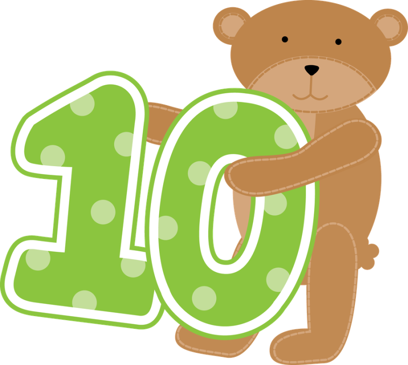 Цифры детские