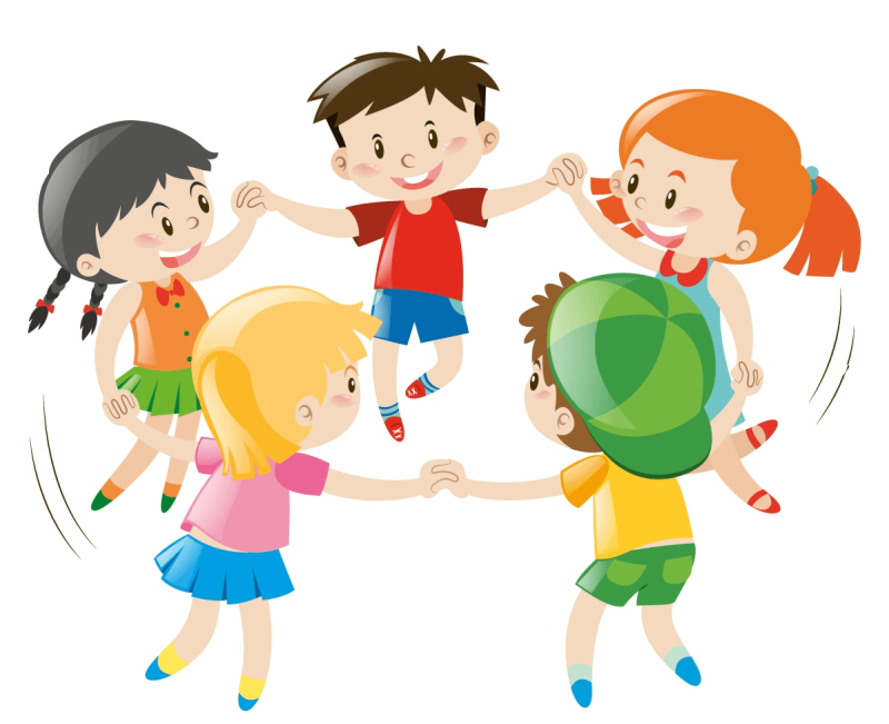 Дети играющие в подвижные игры