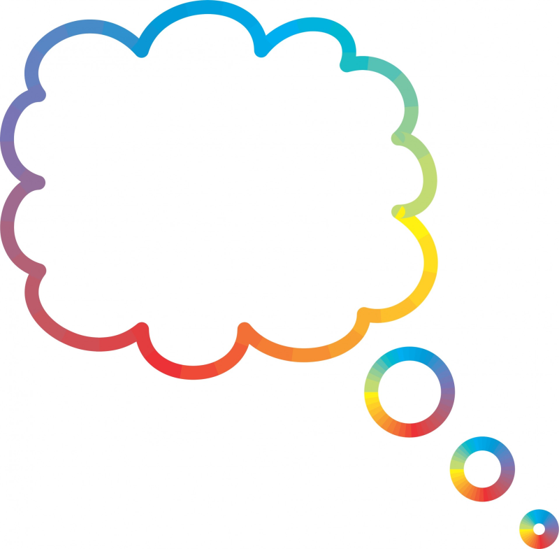 Рамка облачко