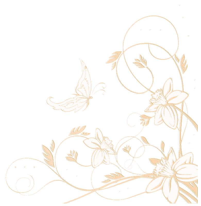 Белый фон с узорами