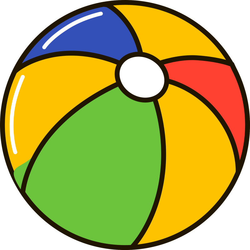 Мячик мультяшный