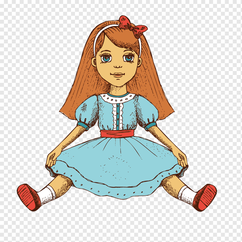 Кукла рисунок