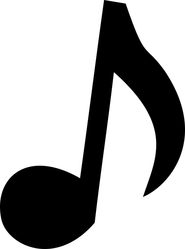 Нотки на прозрачном фоне