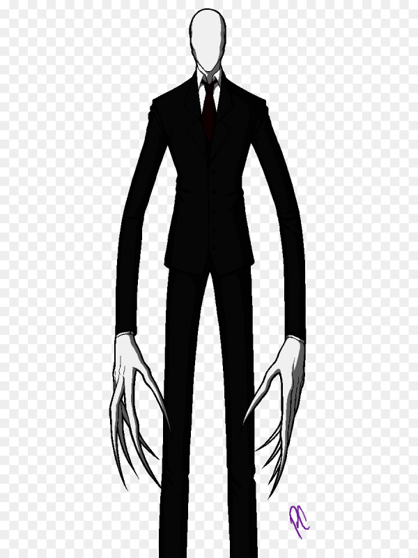 Крипипаста Слендермен в полный рост