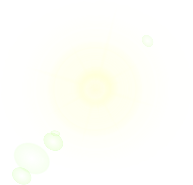 Блики на прозрачном фоне