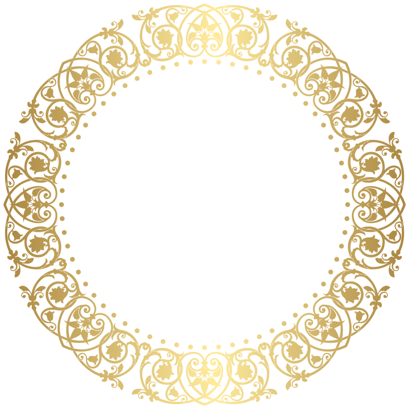 Круглая рамка