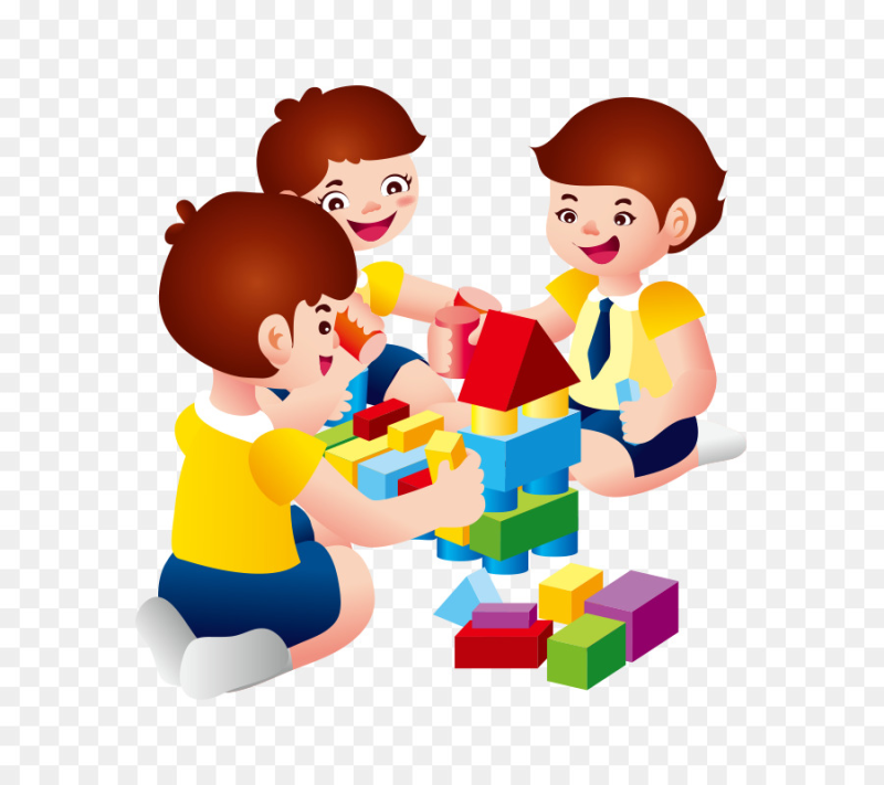 Играющие дети мультяшные