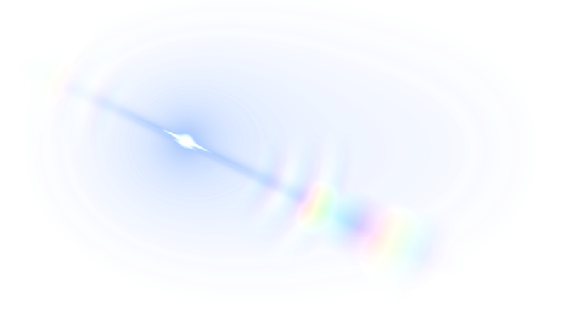 Блики на прозрачном фоне