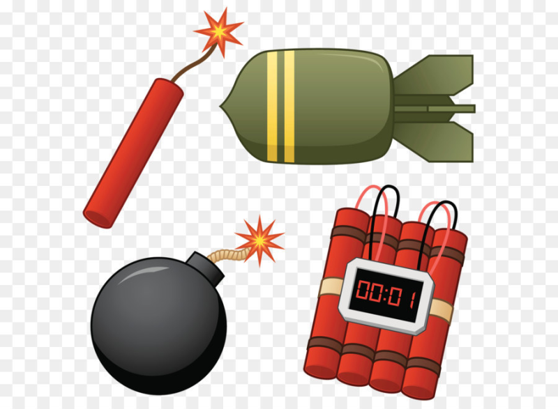 Нарисовать бомбу