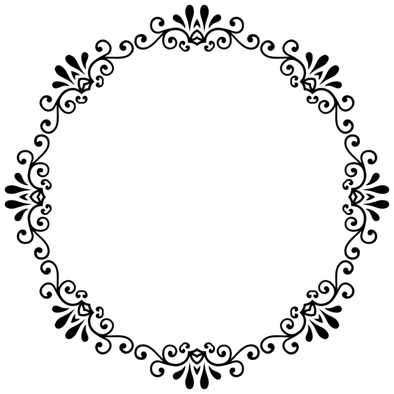 Орнамент по кругу