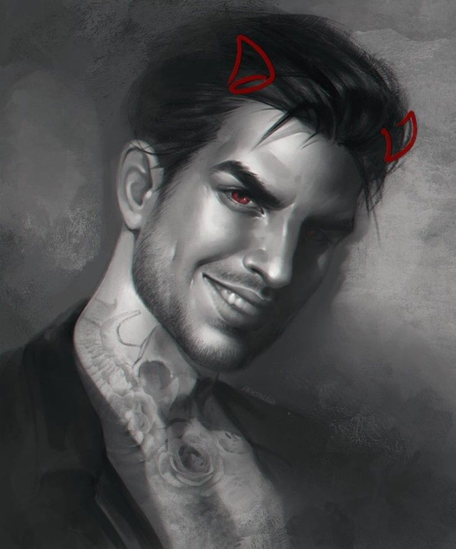 Люцифер из клуба романтики арт