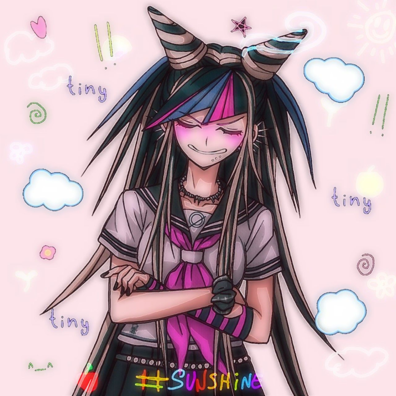 Ибуки Миода спрайты официальные