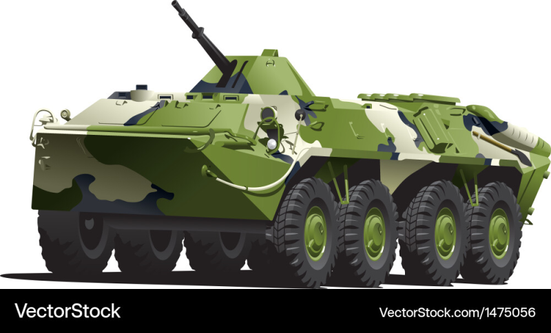 БТР 80 вектор
