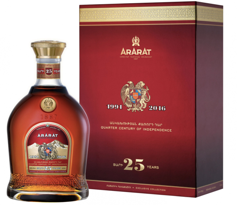 Армянский 20 летний коньяк Арарат