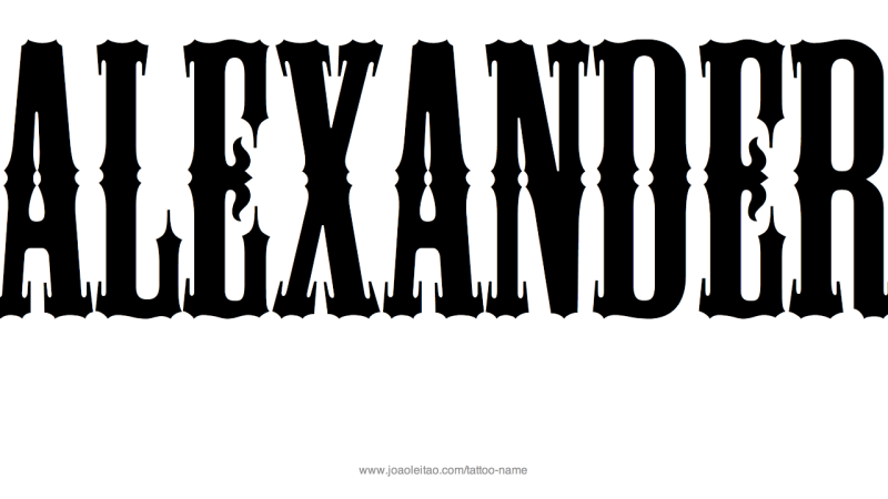 Александр надпись на прозрачном фоне