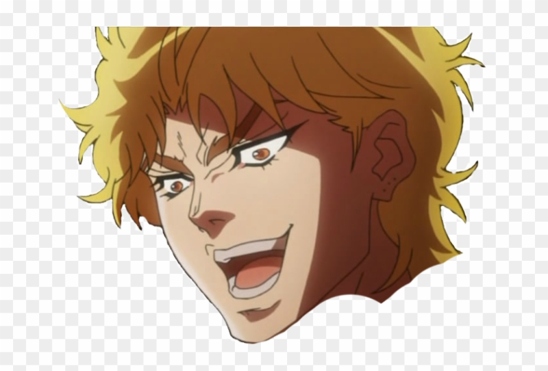 Дио Брандо Kono Dio da лицо