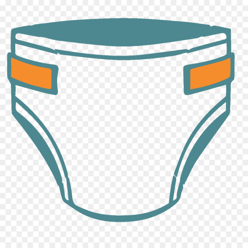 Нарисованный подгузник