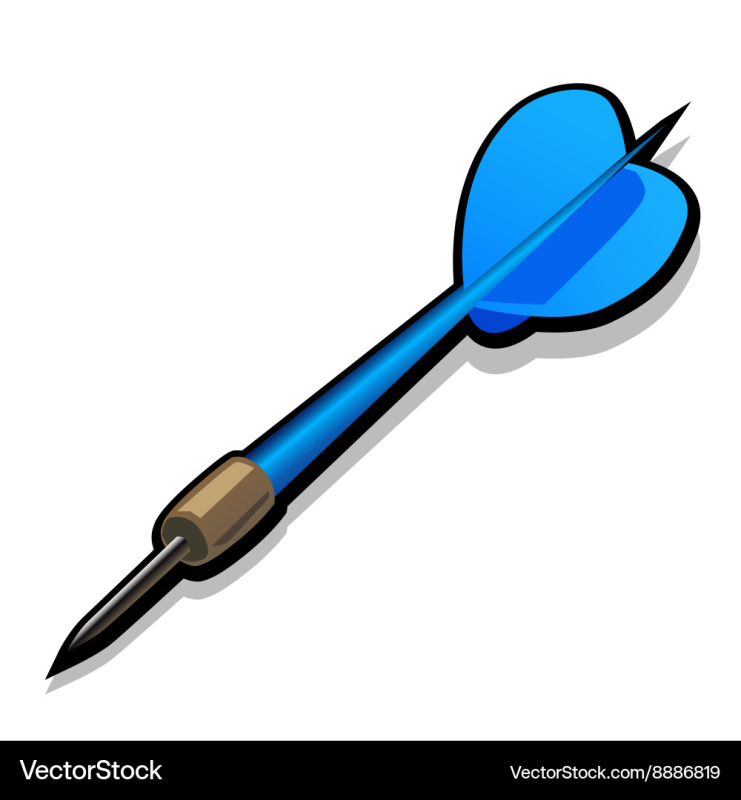 Ребенок с дротиком