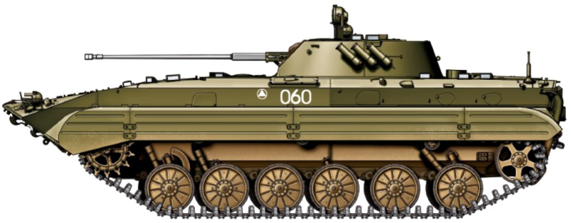 БМП 1 сбоку