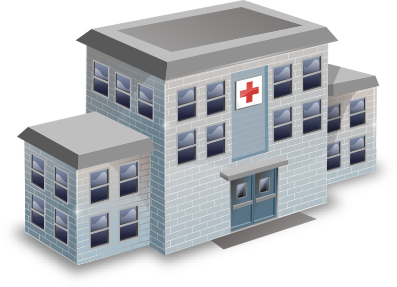 Больница здание