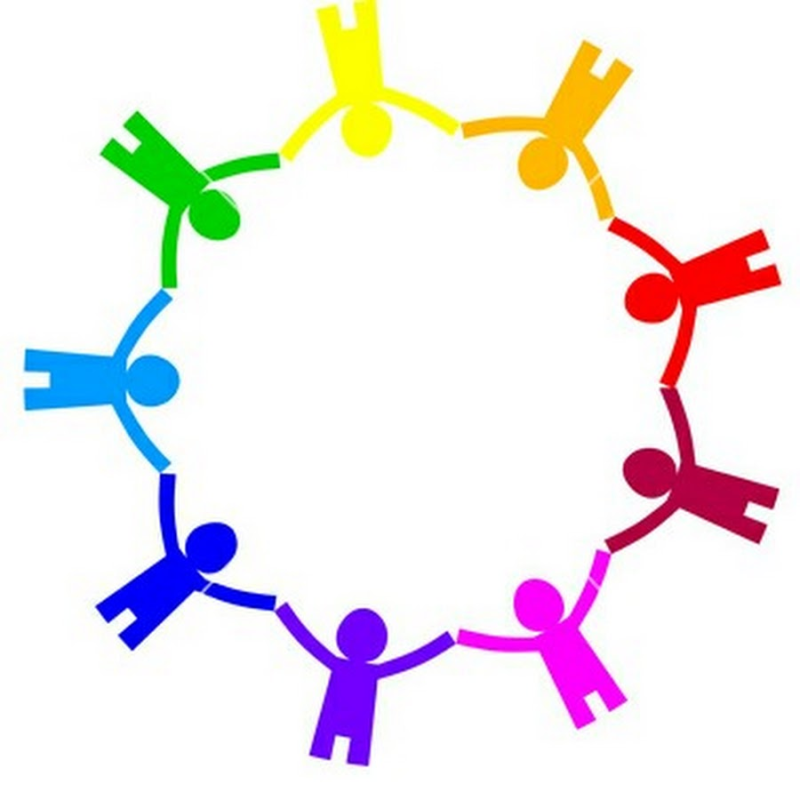 Круг из человечков